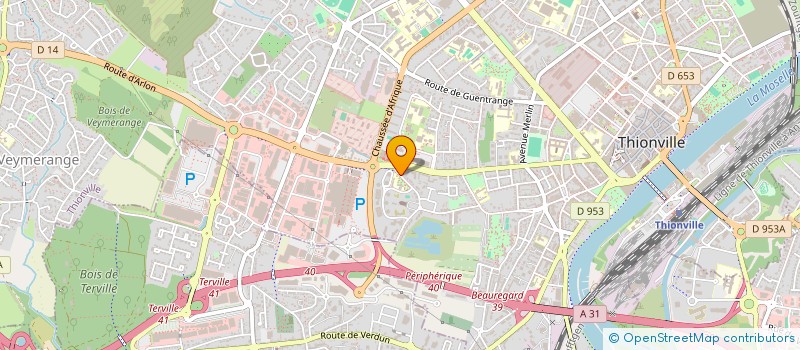 localisation de l'entreprise ARCADA GROUPE  TERVILLE