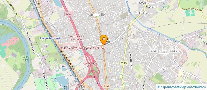 localisation de l'entreprise ARCADE à TOULOUSE