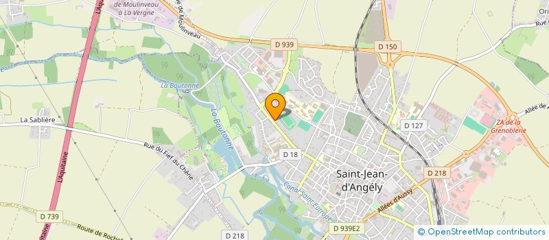 localisation de l'entreprise ARCADE CONSTRUCTION  SAINT-JEAN-D'ANGELY