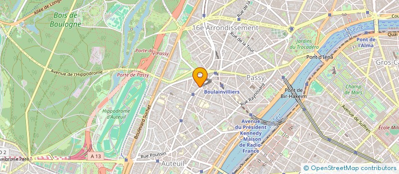 localisation de l'entreprise ARCADE DEVELOPPEMENT ET COMMUNICATION à PARIS