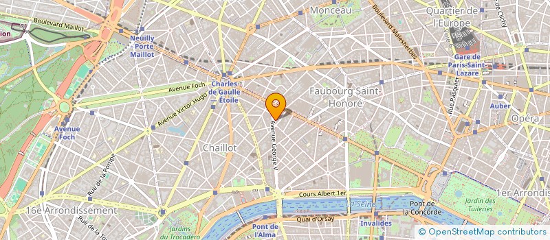 localisation de l'entreprise ARCADE EUROPE  PARIS