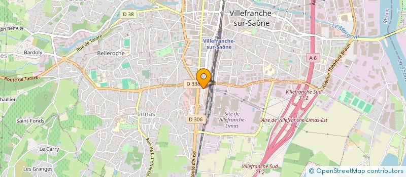 localisation de l'entreprise ARCADE FONCIER à LIMAS