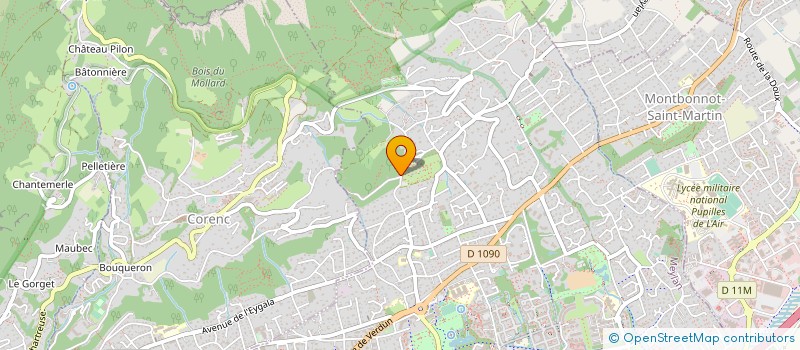 localisation de l'entreprise ARCADE NETTOYAGE  MEYLAN