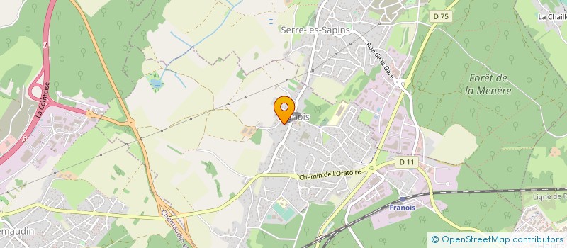 localisation de l'entreprise ARCADE SARL  FRANOIS