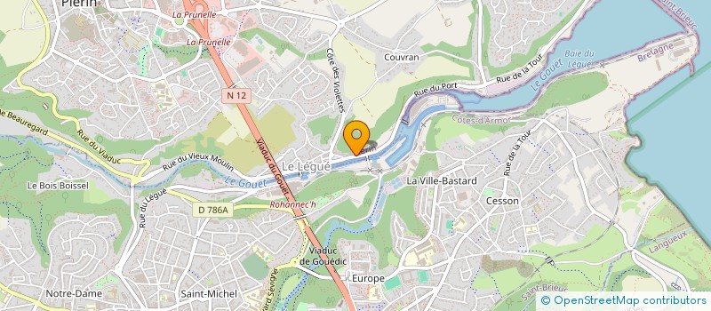 localisation de l'entreprise ARCADE SYSTEMS à PLERIN