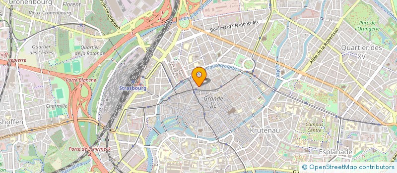 localisation de l'entreprise ARCADE VIDEO à STRASBOURG