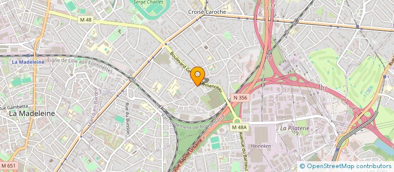 localisation de l'entreprise ARCADES 31 à MARCQ-EN-BARŒUL