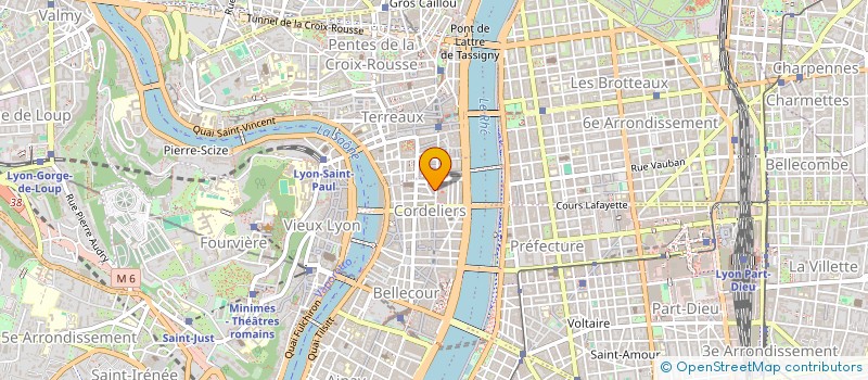 localisation de l'entreprise ARCADES à LYON