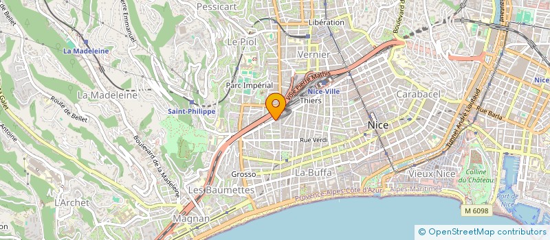 localisation de l'entreprise ARCADES AMBO à NICE