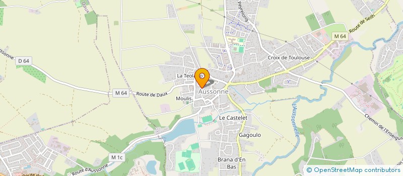 localisation de l'entreprise ARCADHE à AUSSONNE
