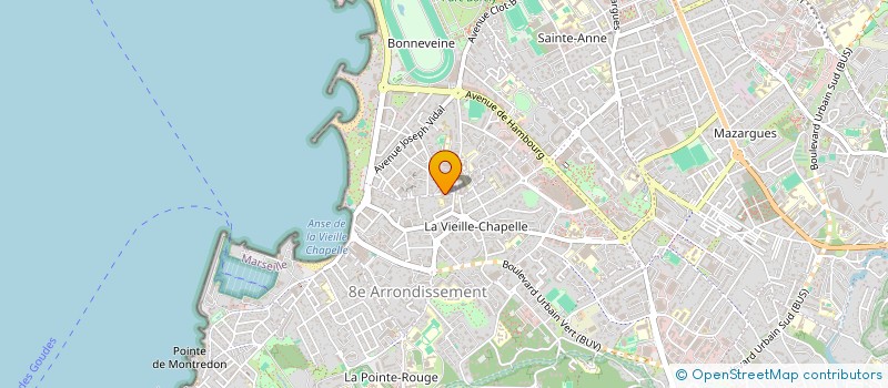 localisation de l'entreprise ARCADIA à MARSEILLE