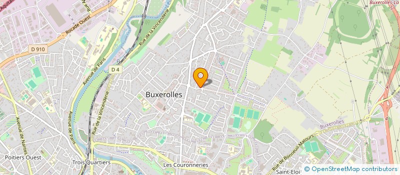 localisation de l'entreprise ARCADIA à BUXEROLLES
