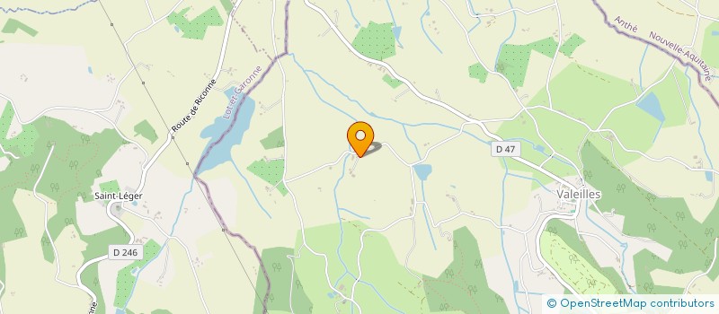 localisation de l'entreprise ARCADIA  VALEILLES