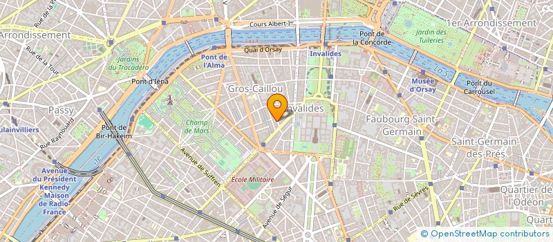 localisation de l'entreprise ARCADIA  PARIS