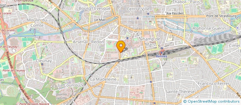 localisation de l'entreprise ARCADIA  RENNES