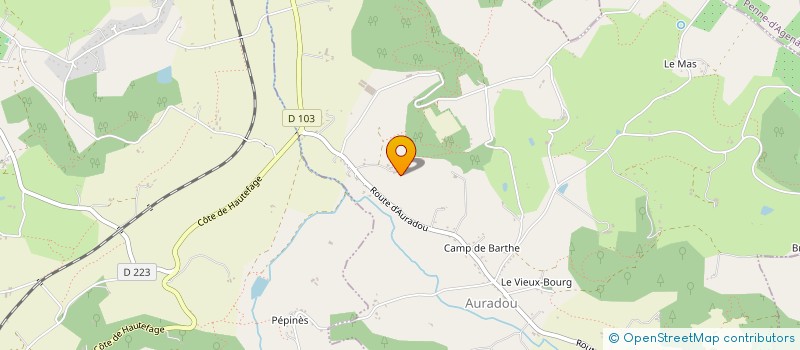 localisation de l'entreprise ARCADIA  VILLENEUVE-SUR-LOT