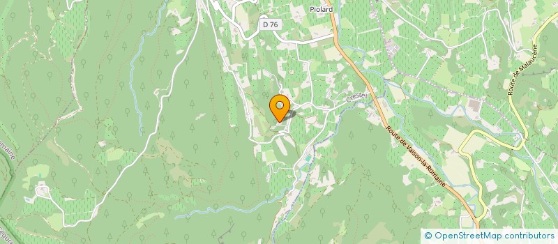 localisation de l'entreprise ARCADIA  CRESTET