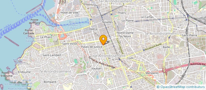 localisation de l'entreprise ARCADIA CAPITAL FR  MARSEILLE