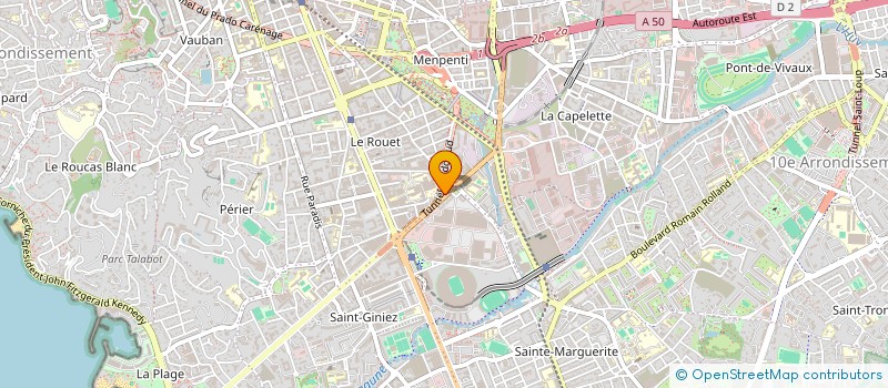 localisation de l'entreprise ARCADIA DISTRI CONSEIL  MARSEILLE