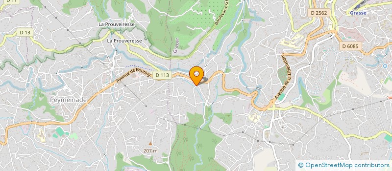 localisation de l'entreprise ARCADIA PAYSAGE  GRASSE