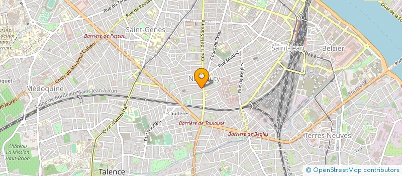 localisation de l'entreprise ARCADIA PROD  BORDEAUX