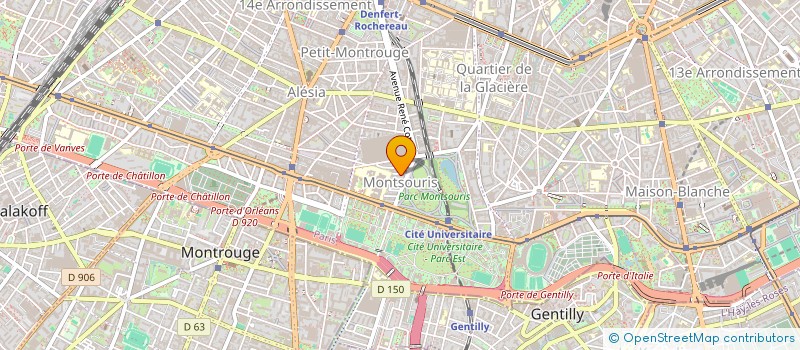 localisation de l'entreprise ARCADIA SAINT-PIERRE  PARIS