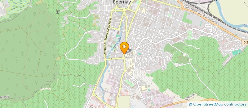 localisation de l'entreprise ARCADIAS  EPERNAY