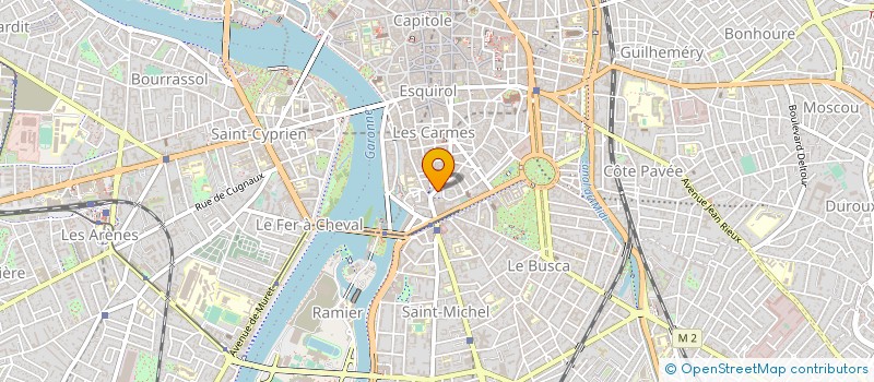 localisation de l'entreprise ARCADIE à TOULOUSE