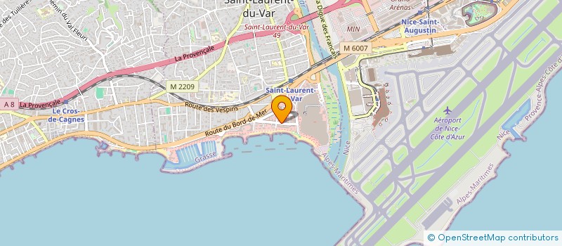 localisation de l'entreprise ARCADIE à SAINT-LAURENT-DU-VAR