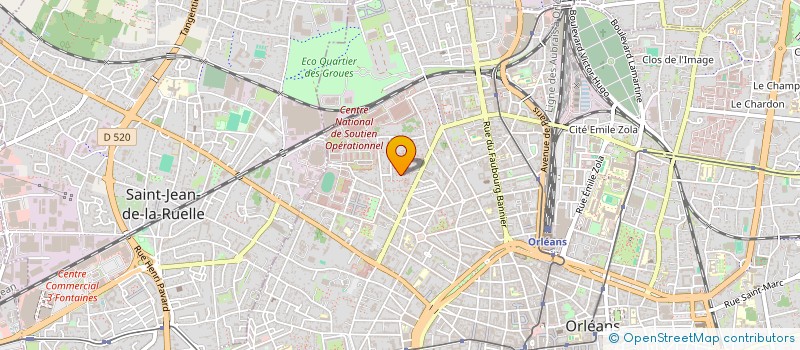 localisation de l'entreprise ARCADIE à ORLEANS