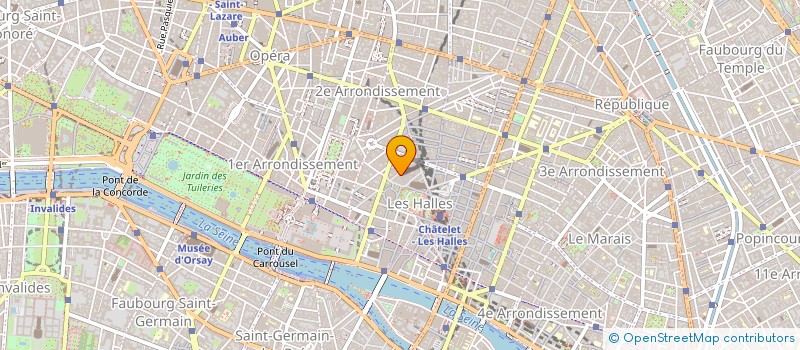 localisation de l'entreprise ARCADIE  PARIS