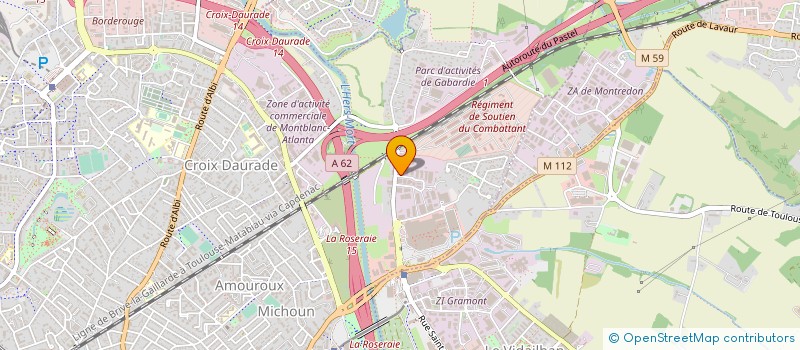 localisation de l'entreprise ARCADIE ON LINE à TOULOUSE