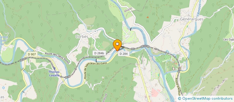 localisation de l'entreprise ARCADIHO  CORBES