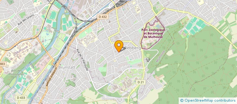 localisation de l'entreprise ARCADIUS  MULHOUSE