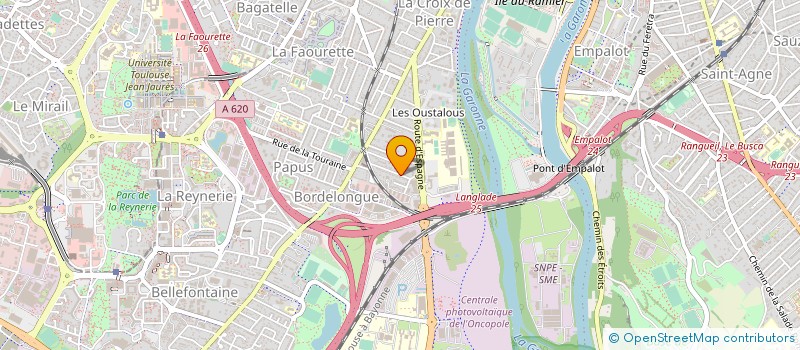 localisation de l'entreprise ARCADOPHTA SARL à TOULOUSE