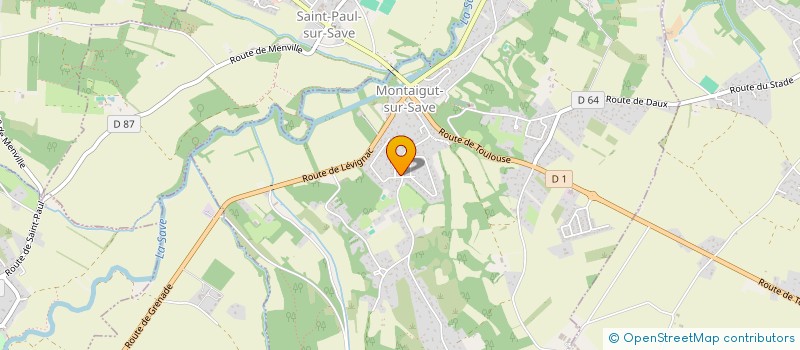 localisation de l'entreprise ARCADYA  MONTAIGUT SUR SAVE