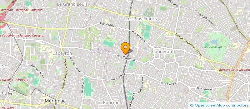localisation de l'entreprise ARCAFERRET à BORDEAUX