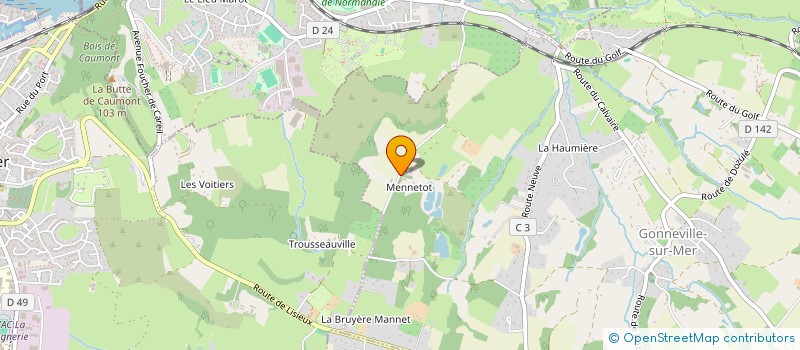 localisation de l'entreprise ARCAGEST SOLUTIONS  GONNEVILLE-SUR-MER