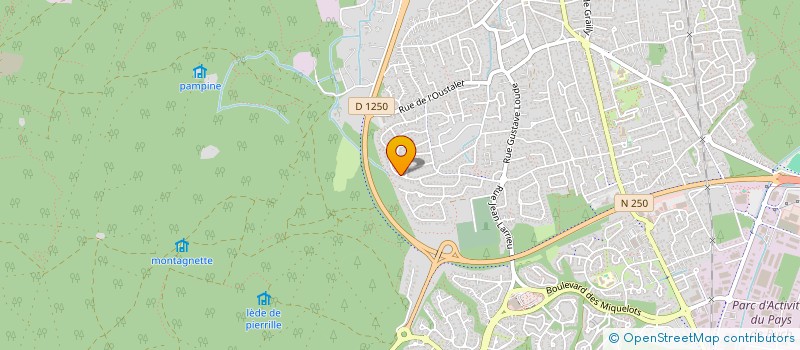 localisation de l'entreprise ARCAGLISS-EKOL2SURF à LA TESTE-DE-BUCH