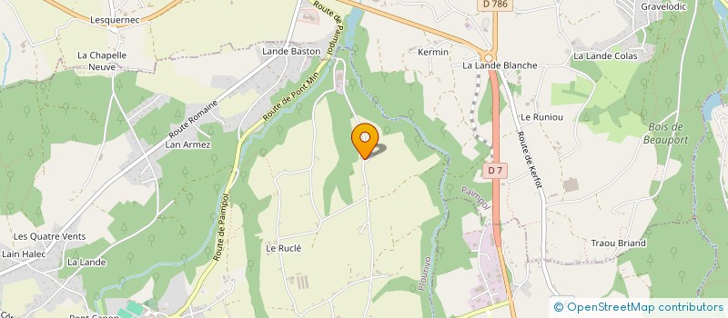 localisation de l'entreprise ARCAJOU à PLOURIVO
