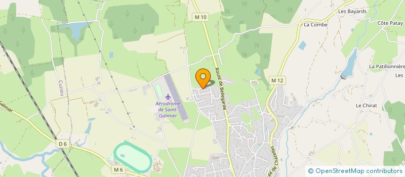 localisation de l'entreprise ARCAKI  SAINT-GALMIER