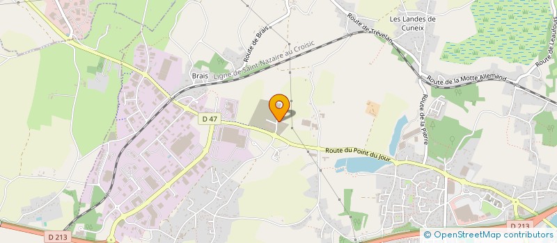 localisation de l'entreprise ARCAL à SAINT-NAZAIRE