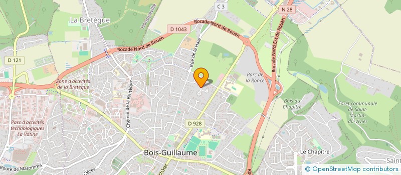 localisation de l'entreprise ARCALIA à BOIS-GUILLAUME