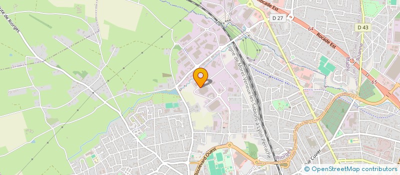 localisation de l'entreprise ARCALIA.INVEST à RIORGES