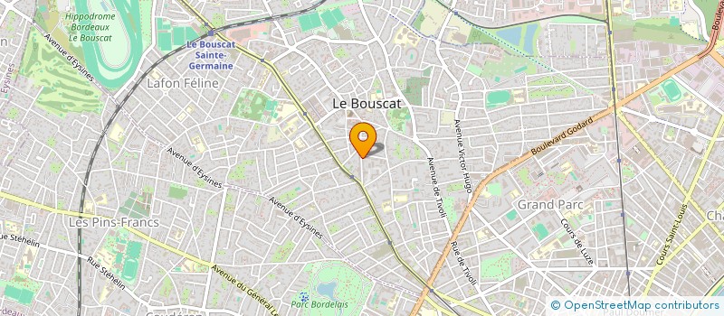 localisation de l'entreprise ARCALIRE  LE BOUSCAT