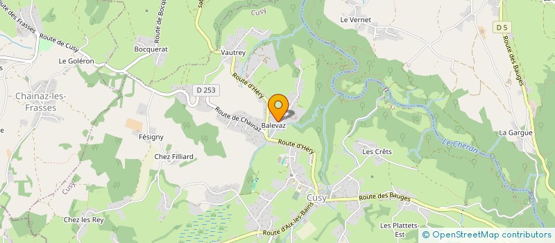 localisation de l'entreprise ARCALOD IMMO  CUSY