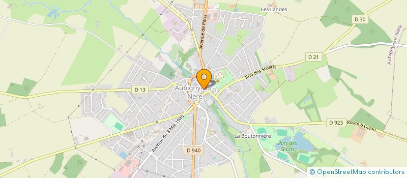 localisation de l'entreprise ARCALY  AUBIGNY-SUR-NERE