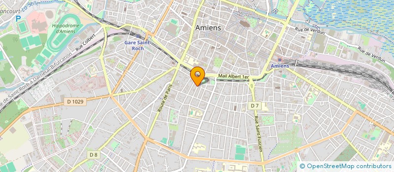 localisation de l'entreprise ARCAM  AMIENS