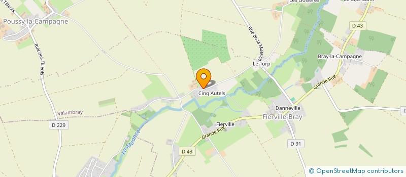 localisation de l'entreprise ARCAM IMMO  VALAMBRAY