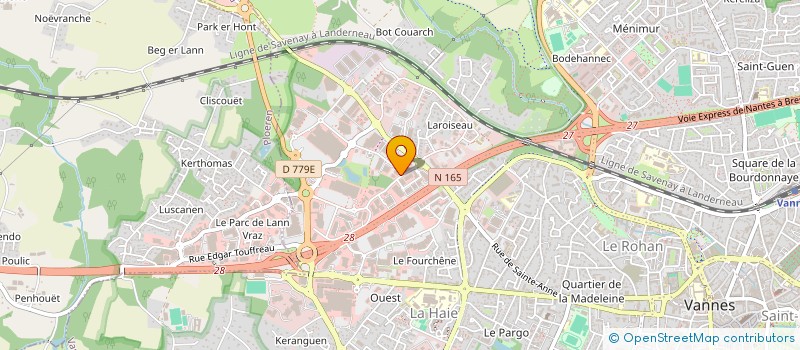 localisation de l'entreprise ARCAMAX  GUERANDE